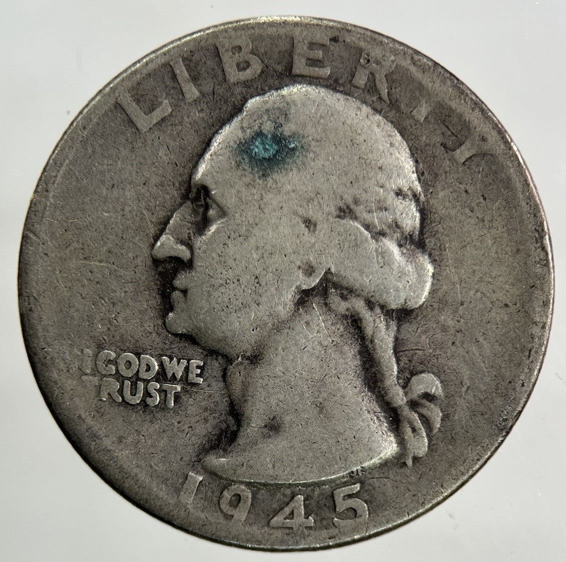 1945 US USA Quarter Dollar Silver Coin | Collectable Grade