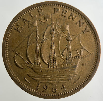 1964 Elizabeth II 2nd Half - Penny Coin | Fine Collectable Grade