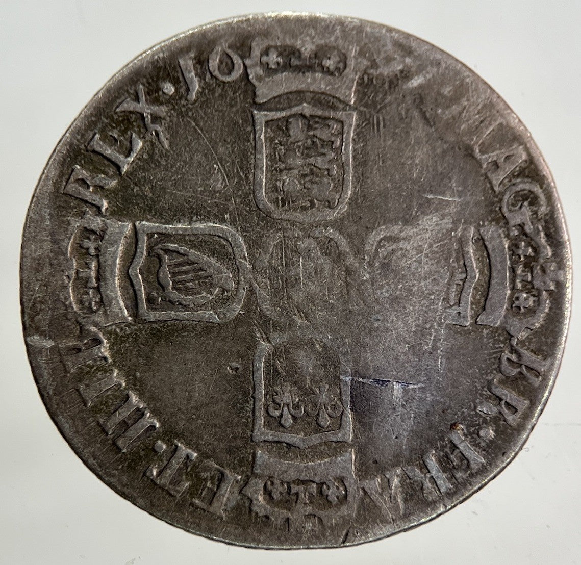 1697 William III 3rd Sixpence Silver Coin | Fine Collectable Grade