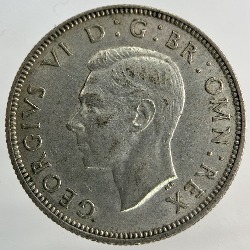 1940 George VI Florin Silver Coin | Very High Grade