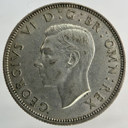 1940 George VI Florin Silver Coin | Very High Grade