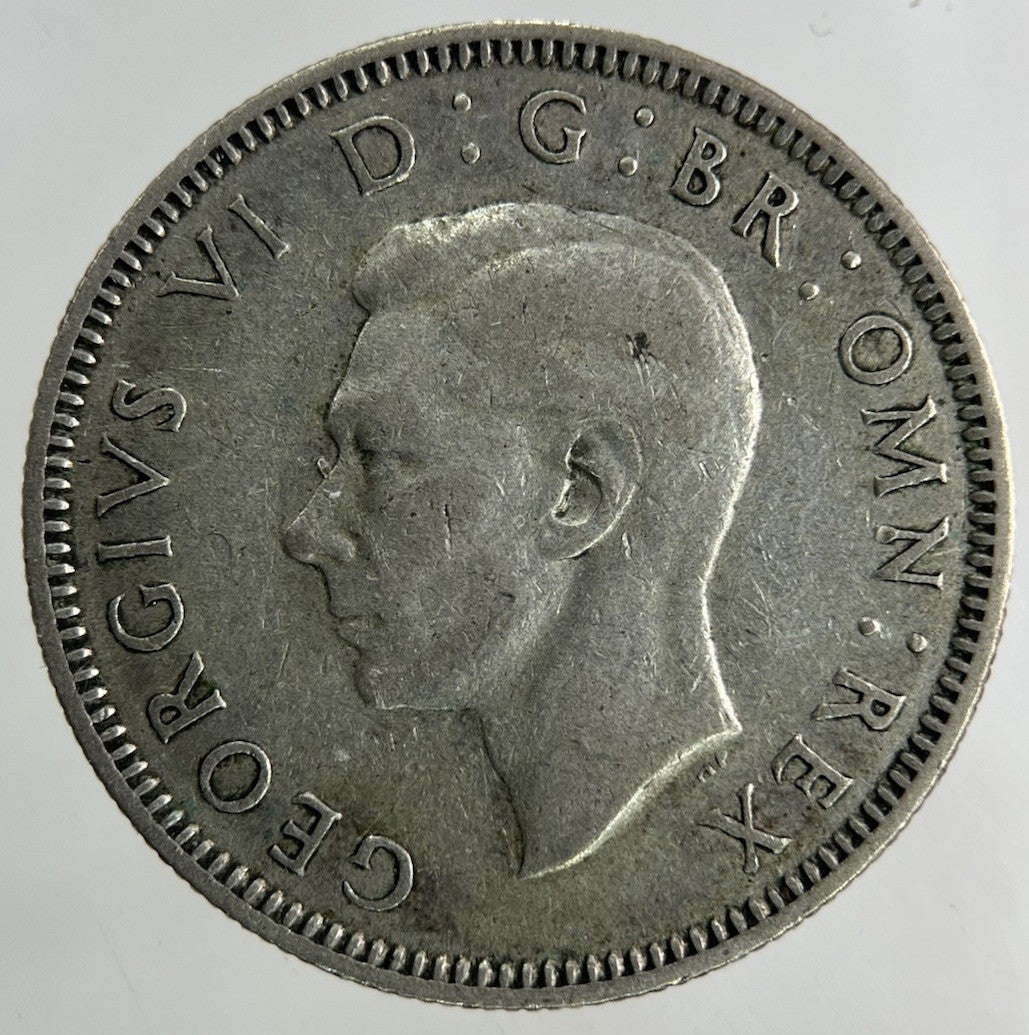 1941 George VI Shilling Silver Coin | Fine Collectable Grade