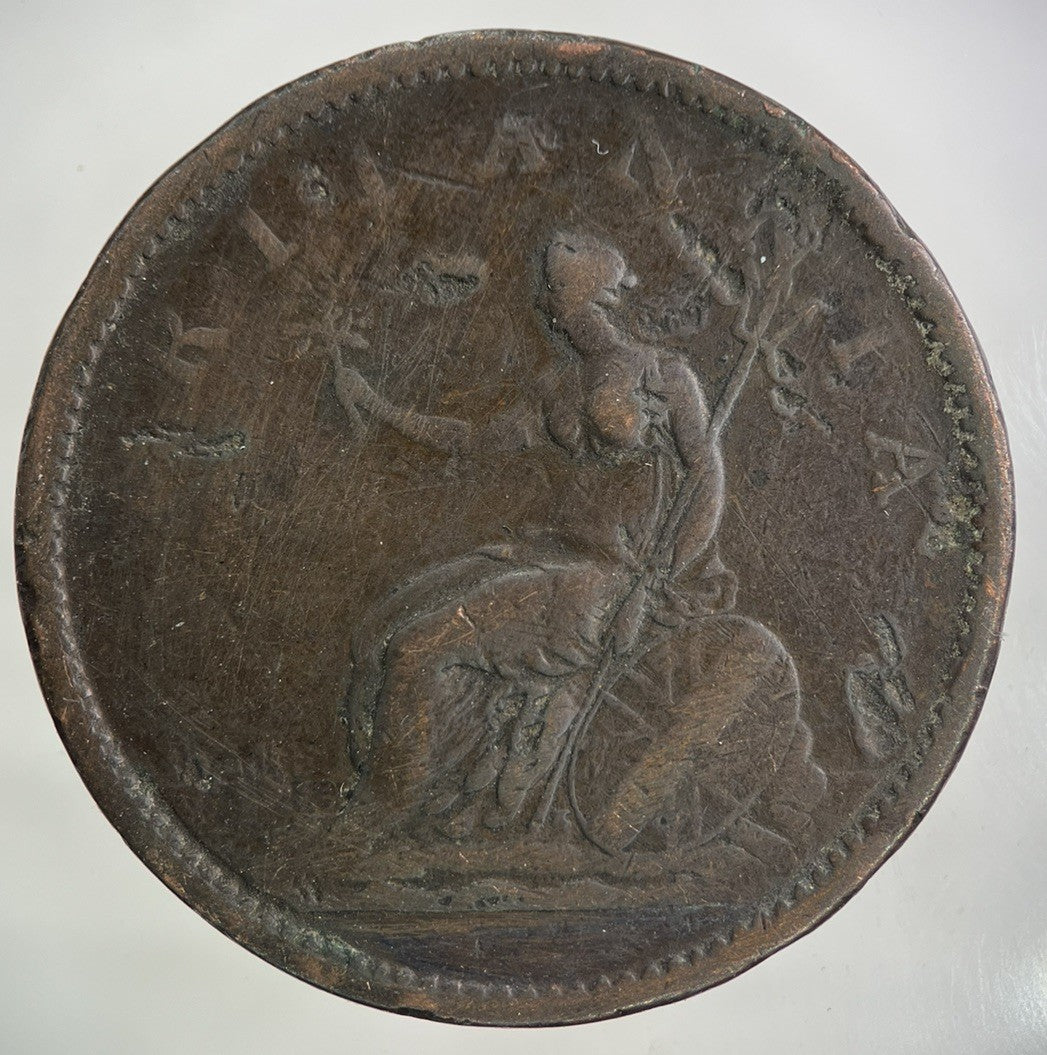 1807 George III 3rd One Penny Coin | Collectable Grade