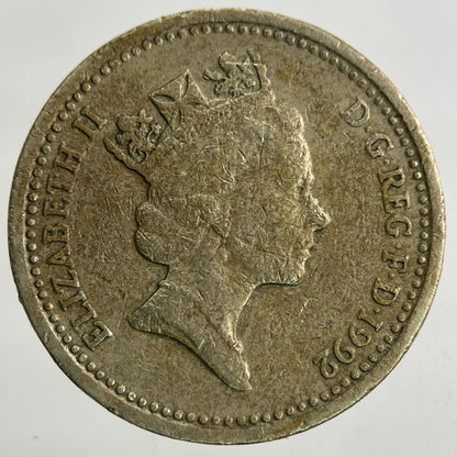 1992 Elizabeth II 2nd £1 One Pound Coin | Collectable Grade