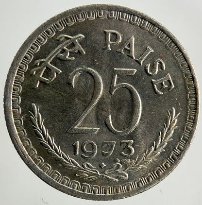 1973 India 25 Paise Coin | Very High Grade