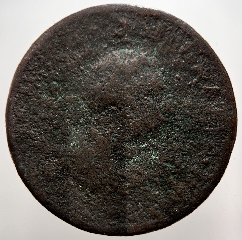 1799 George 3rd III Half - Penny British Coin | Worn Grade