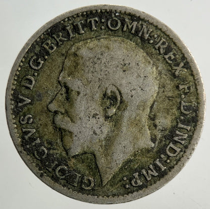 1920 George V Threepence Silver Coin | Fine Collectable Grade