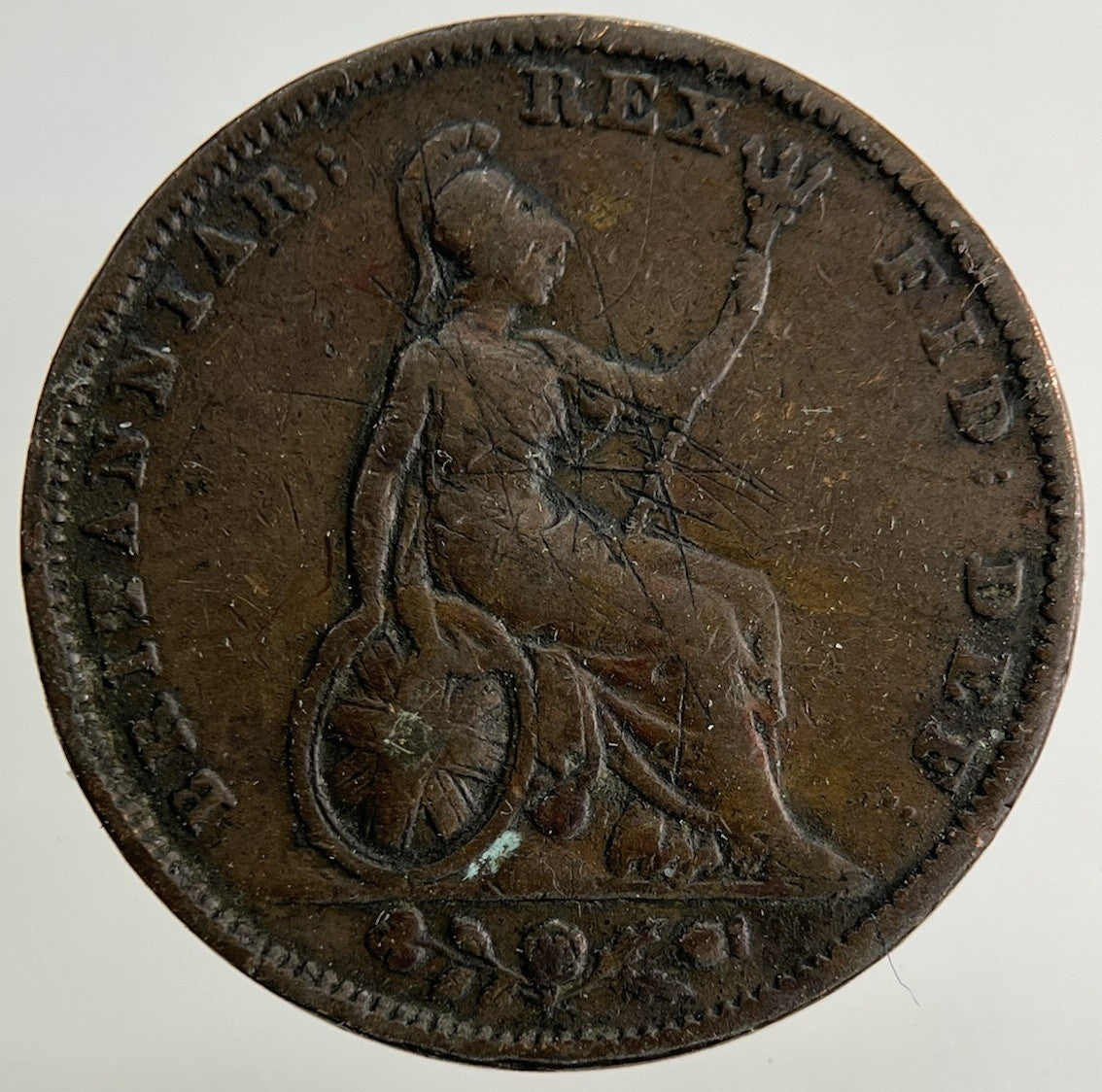 1830 George IV Farthing Coin | Collectable Grade