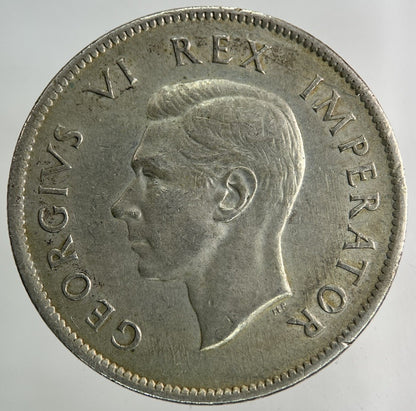 1942 South Africa Florin Silver Coin | Very High Grade