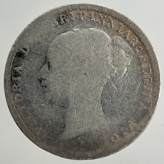 1882 Victoria Threepence Silver Coin | Fair Grade