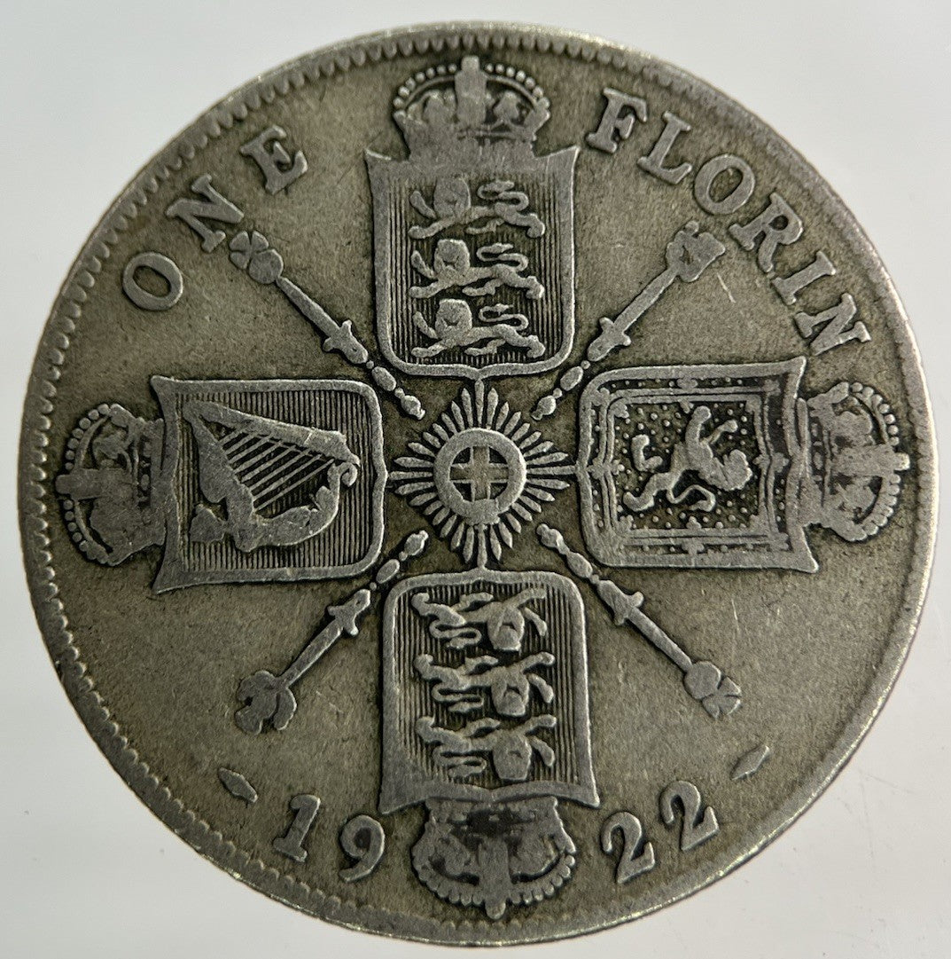1922 George V Florin Silver Coin | Fine Collectable Grade