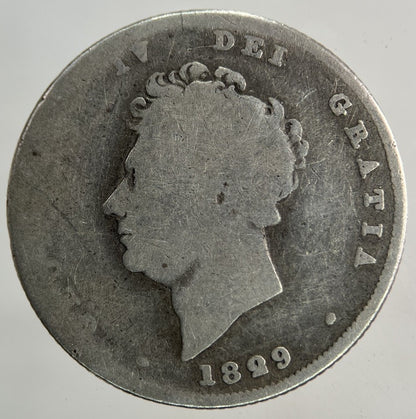 1829 George IV Shilling Silver Coin | Collectable Grade