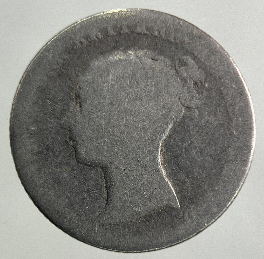 1844 Victoria Four - Pence Groat Silver Coin | Collectable Grade