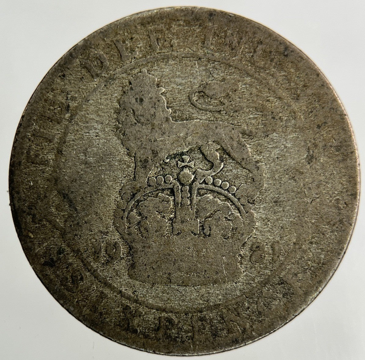 1921 George V Sixpence Silver Coin | Fair Grade