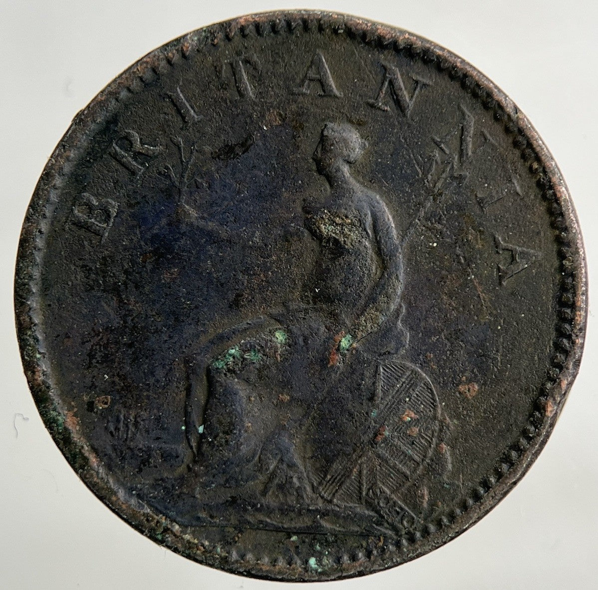 1806 George III 3rd Farthing Coin | Fine Collectable Grade