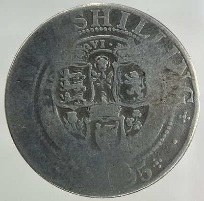 1895 Victoria One Shilling Silver Coin | Collectable Grade