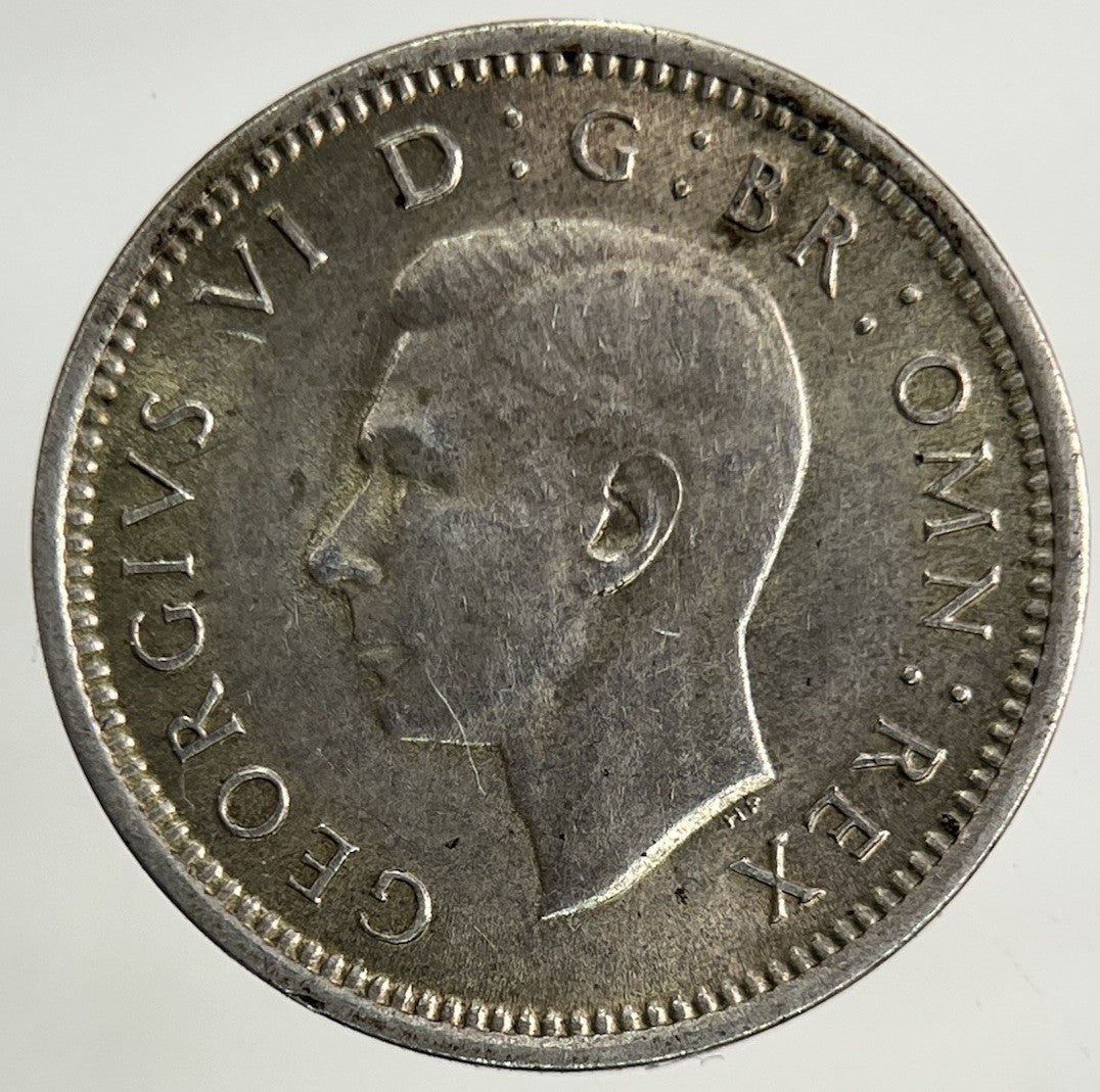 1937 George VI Threepence Silver Coin | Very High Grade