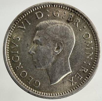 1937 George VI Threepence Silver Coin | Very High Grade