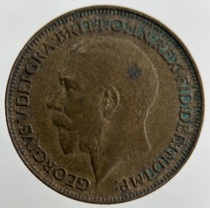 1925 George V Farthing Coin | Collectable Grade