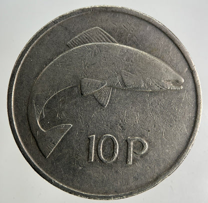 1975 Irish 10p Ten - Pence Coin | Fine Collectable Grade