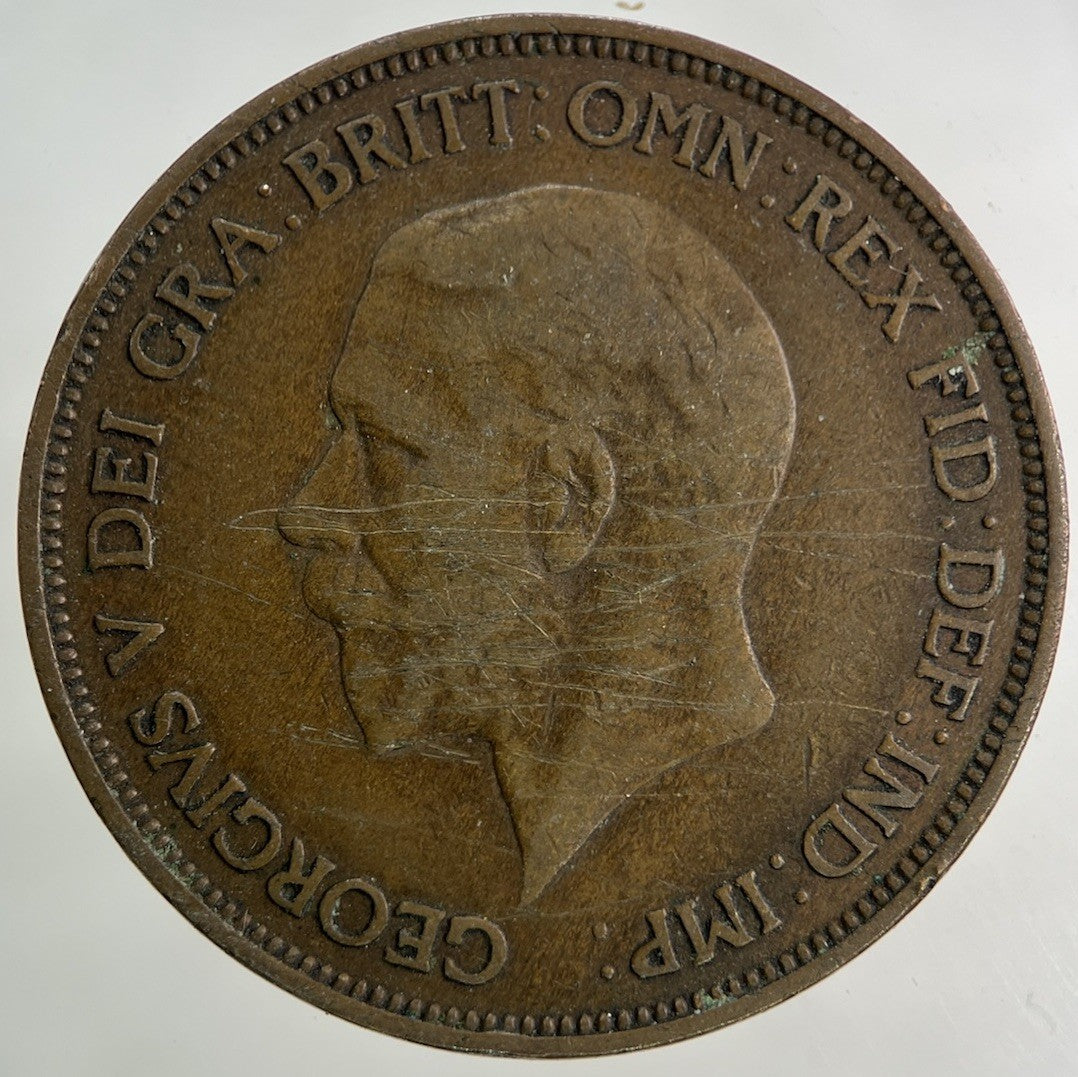 1936 George V One Penny Coin | Fine Collectable Grade