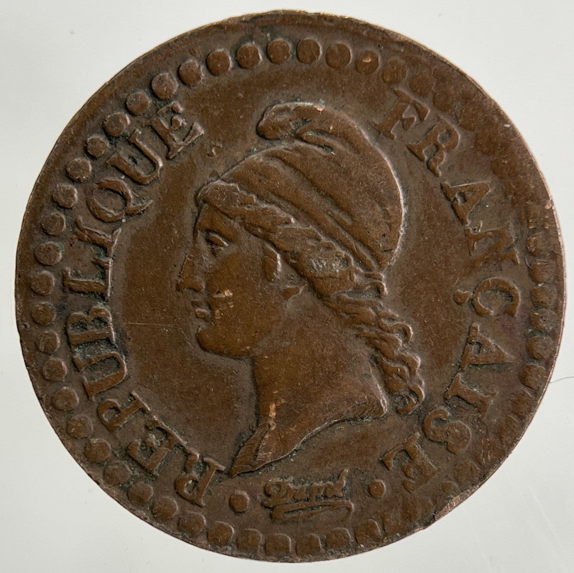 France Un 1 Centime L’an 6 A Coin | Fine Collectable Grade