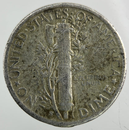1943 - S US USA Mercury Dime Silver Coin | Collectable Grade