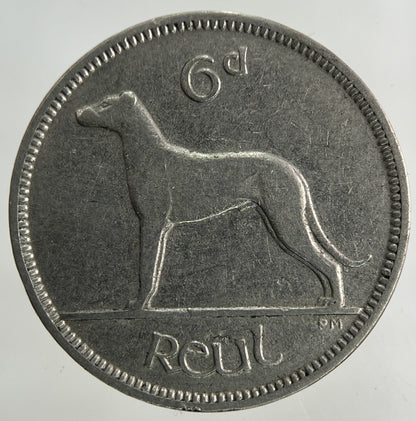 1928 Irish Sixpence Coin | Fine Collectable Grade