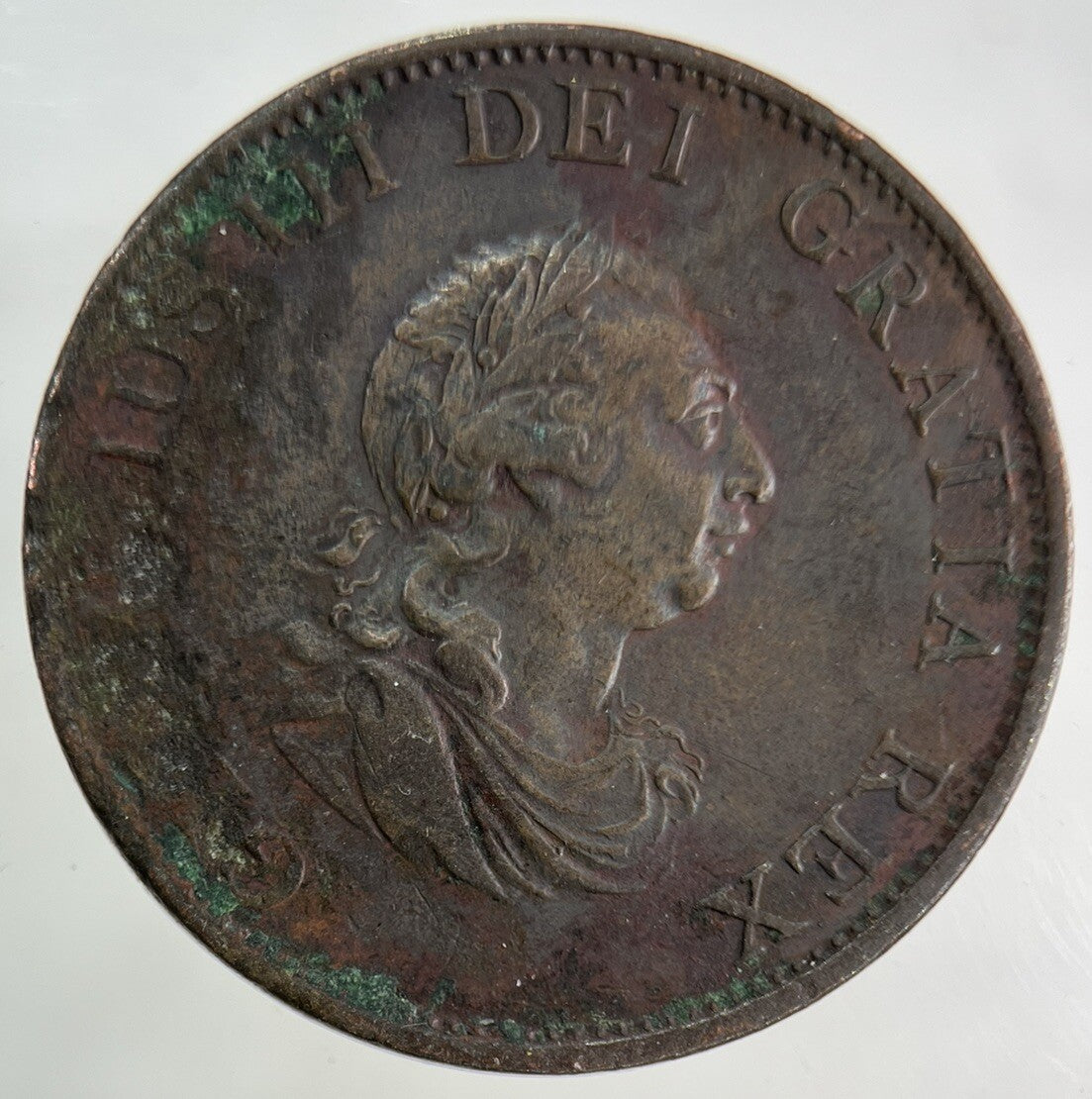 1799 George III 3rd Half - Penny Coin | Very High Grade