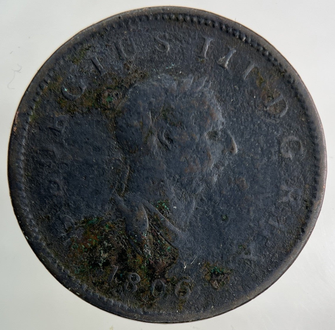 1806 George III 3rd Half - Penny Coin | Collectable Grade