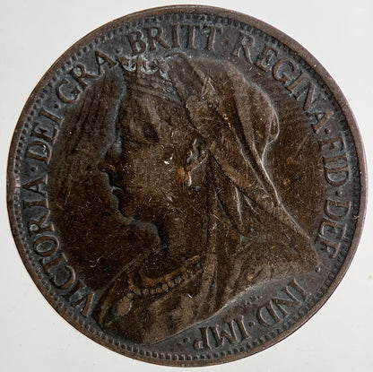1898 Victoria Farthing Coin | Fine Collectable Grade | a6793