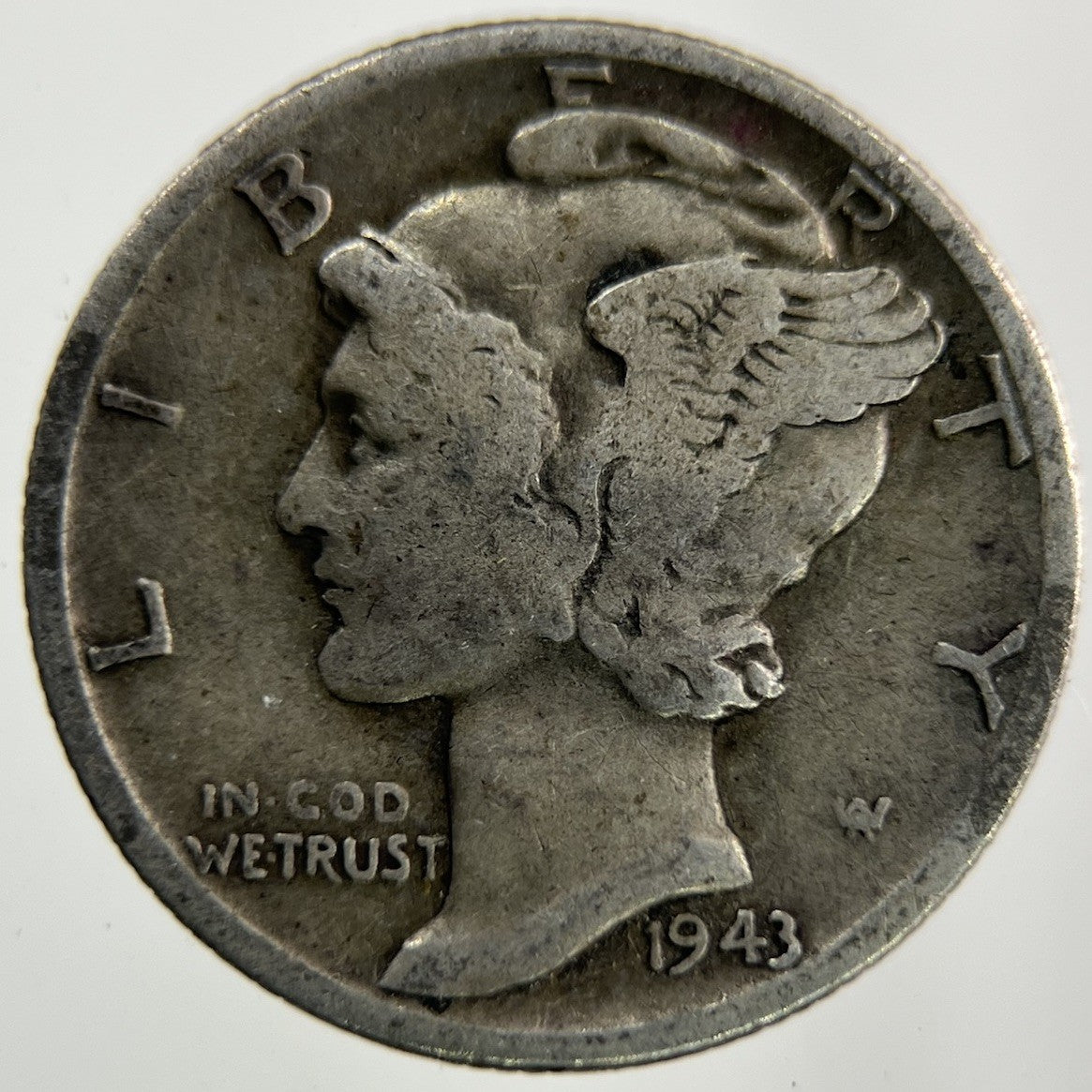 1943 US USA Mercury Dime Silver Coin | Collectable Grade