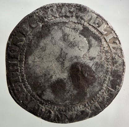 1582 Elizabeth I 1st Sixpence Hammered Silver Coin | Collectable Grade