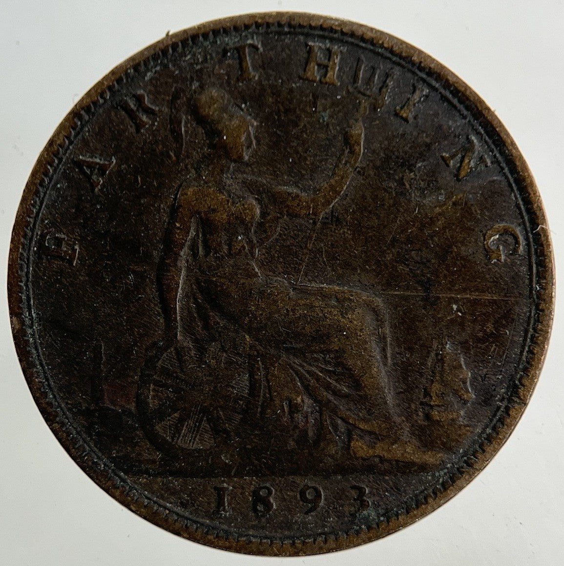 1893 Victoria Farthing Coin | Collectable Grade