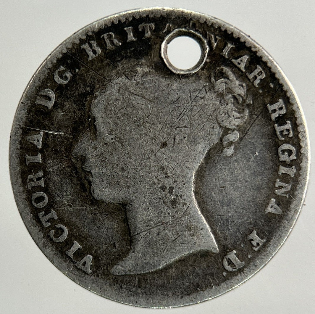 1861 Victoria Threepence Silver Coin | Collectable Grade