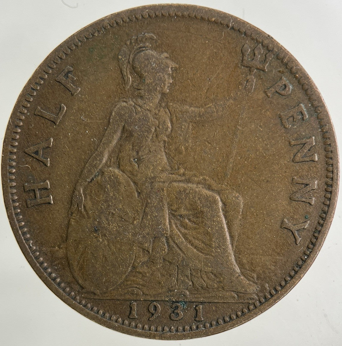1931 George V Half - Penny Coin | Collectable Grade