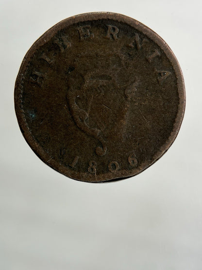 1806 Irish Farthing Coin | Collectable Grade