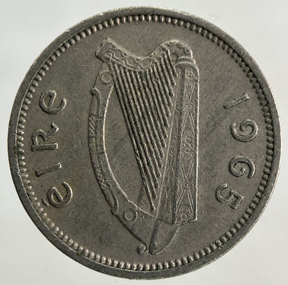 1965 Irish Threepence Coin | Fine Collectable Grade
