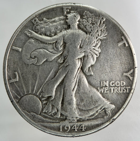 1944 US USA Half Dollar Silver Coin | Collectable Grade