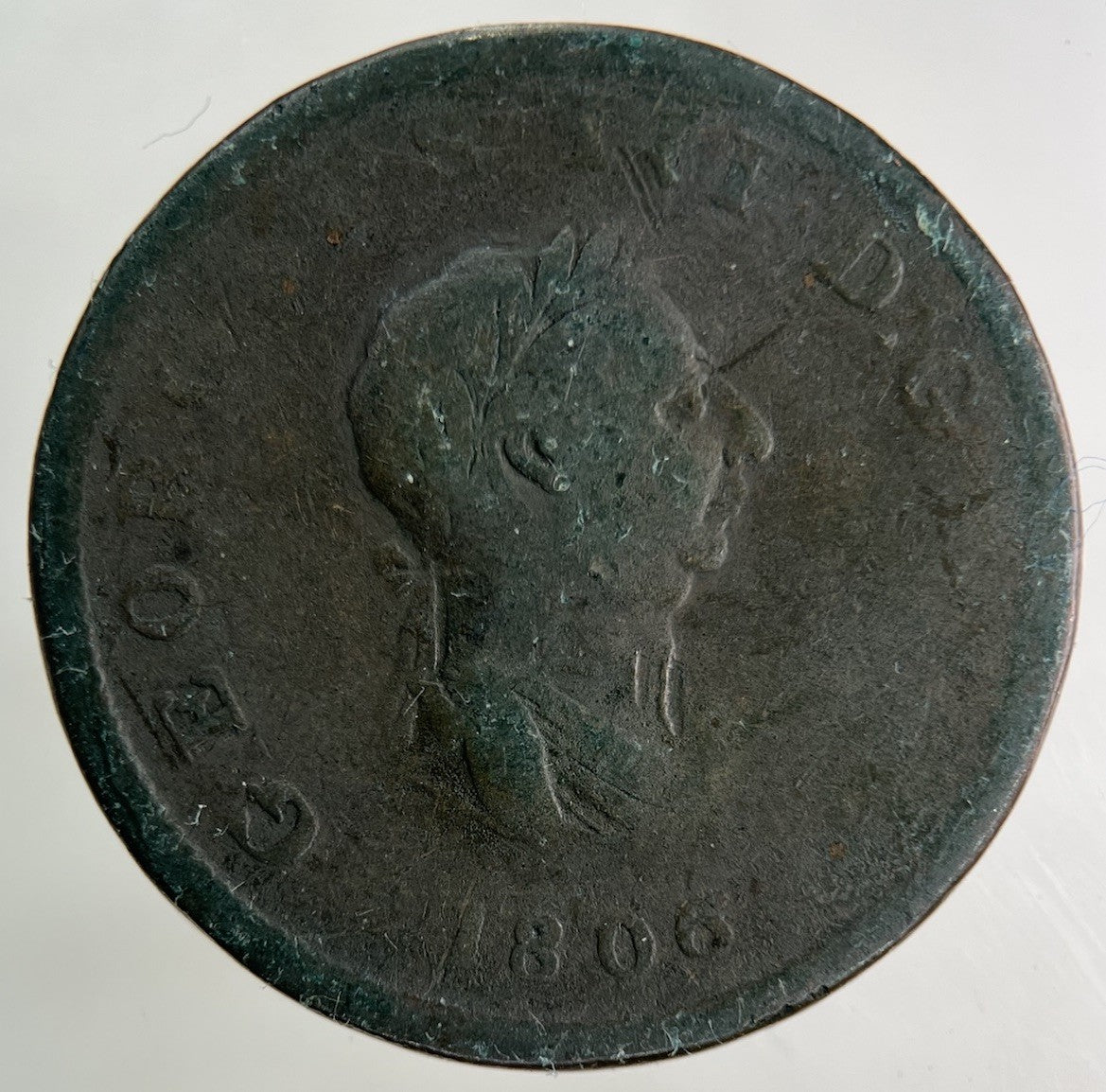 1806 George III 3rd Half - Penny Coin | Collectable Grade