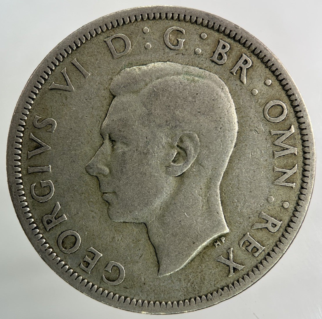 1943 George VI Half - Crown Silver Coin | Fine Collectable Grade