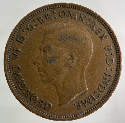 1945 George VI One Penny Coin | Fine Collectable Grade