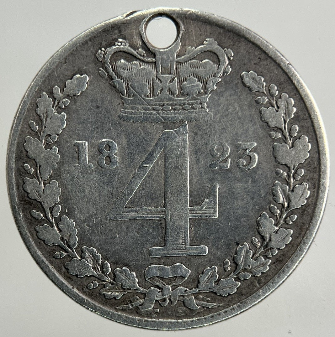 1823 George IV Maundy Four - Pence Silver Coin | Collectable Grade