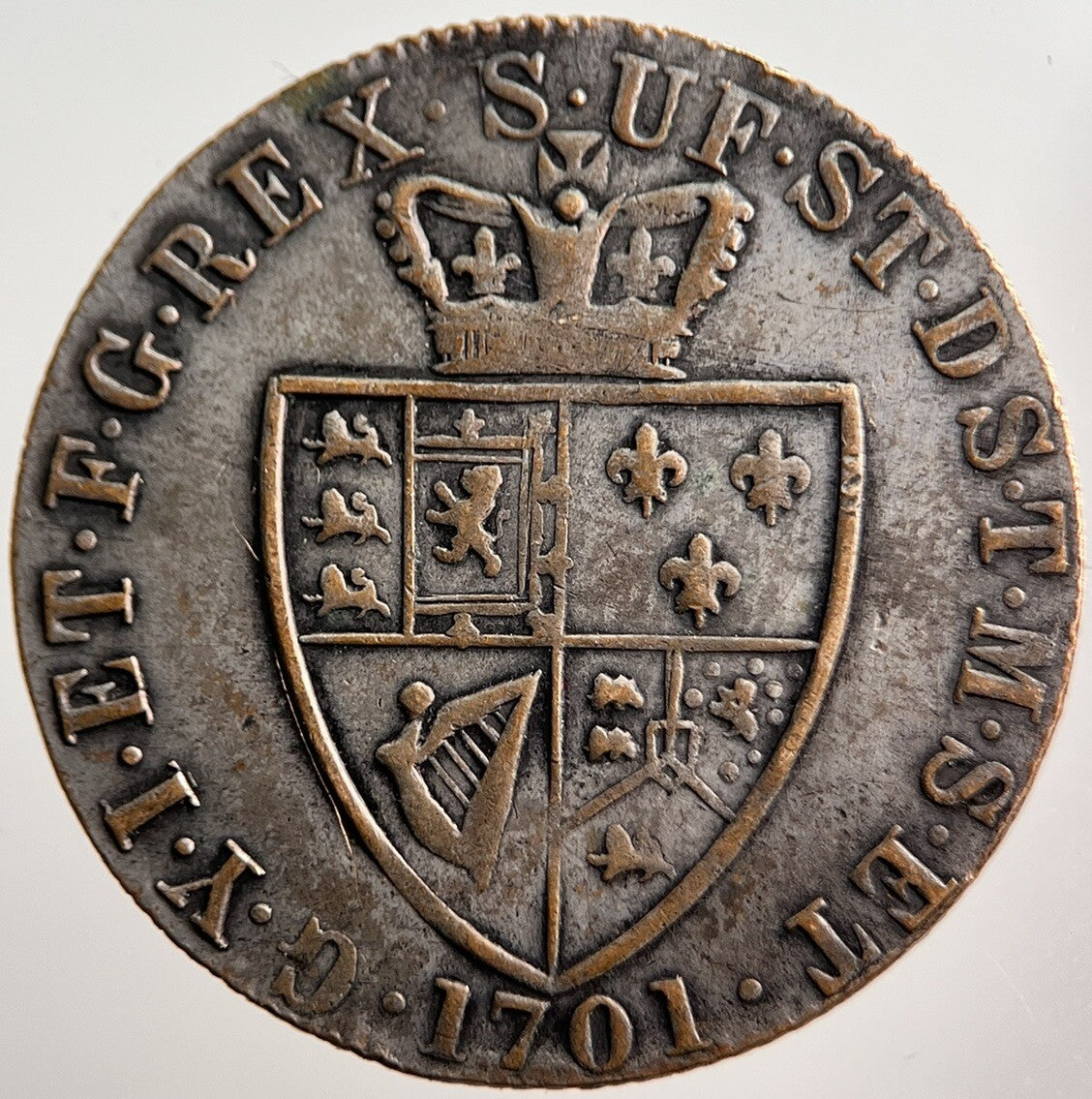 1701 George III British Good Old Days Gaming Token | Very High Grade | a1042