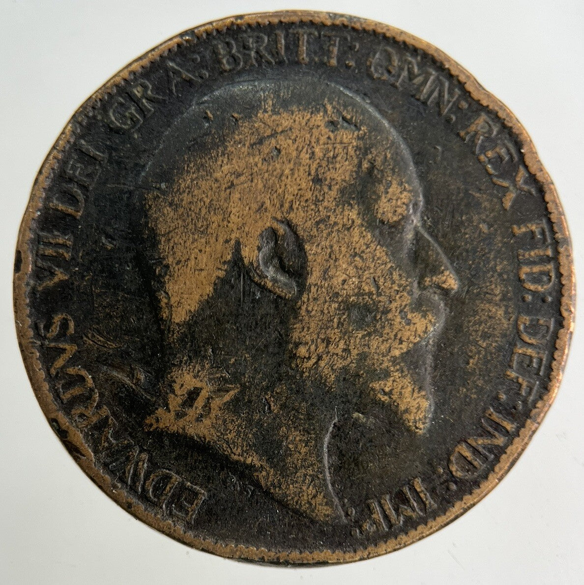 1902 Edward VII Half - Penny Coin | Collectable Grade