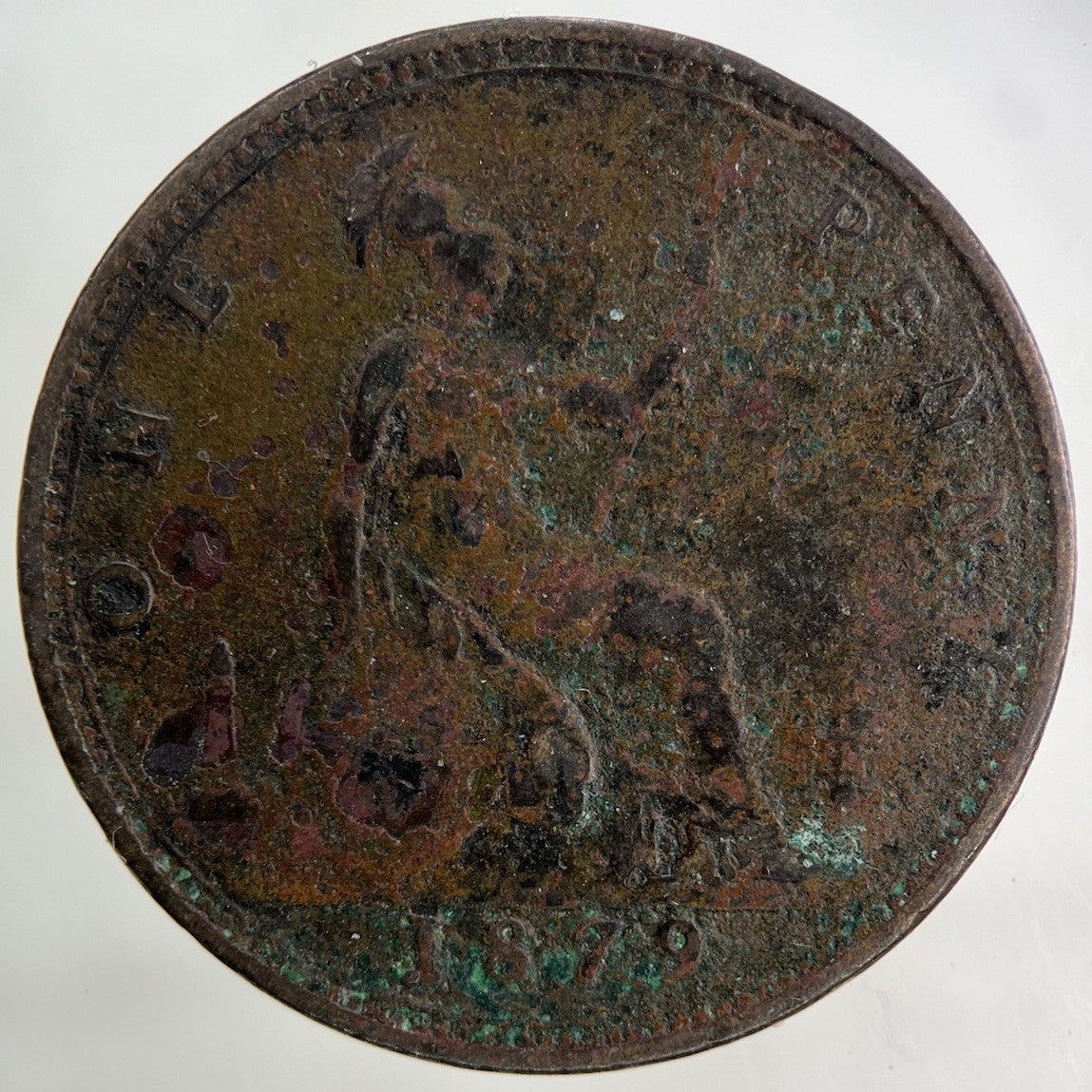 1879 Victoria One Penny Coin | Collectable Grade