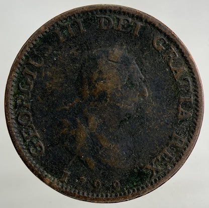 1799 George III 3rd Farthing Coin | Collectable Grade