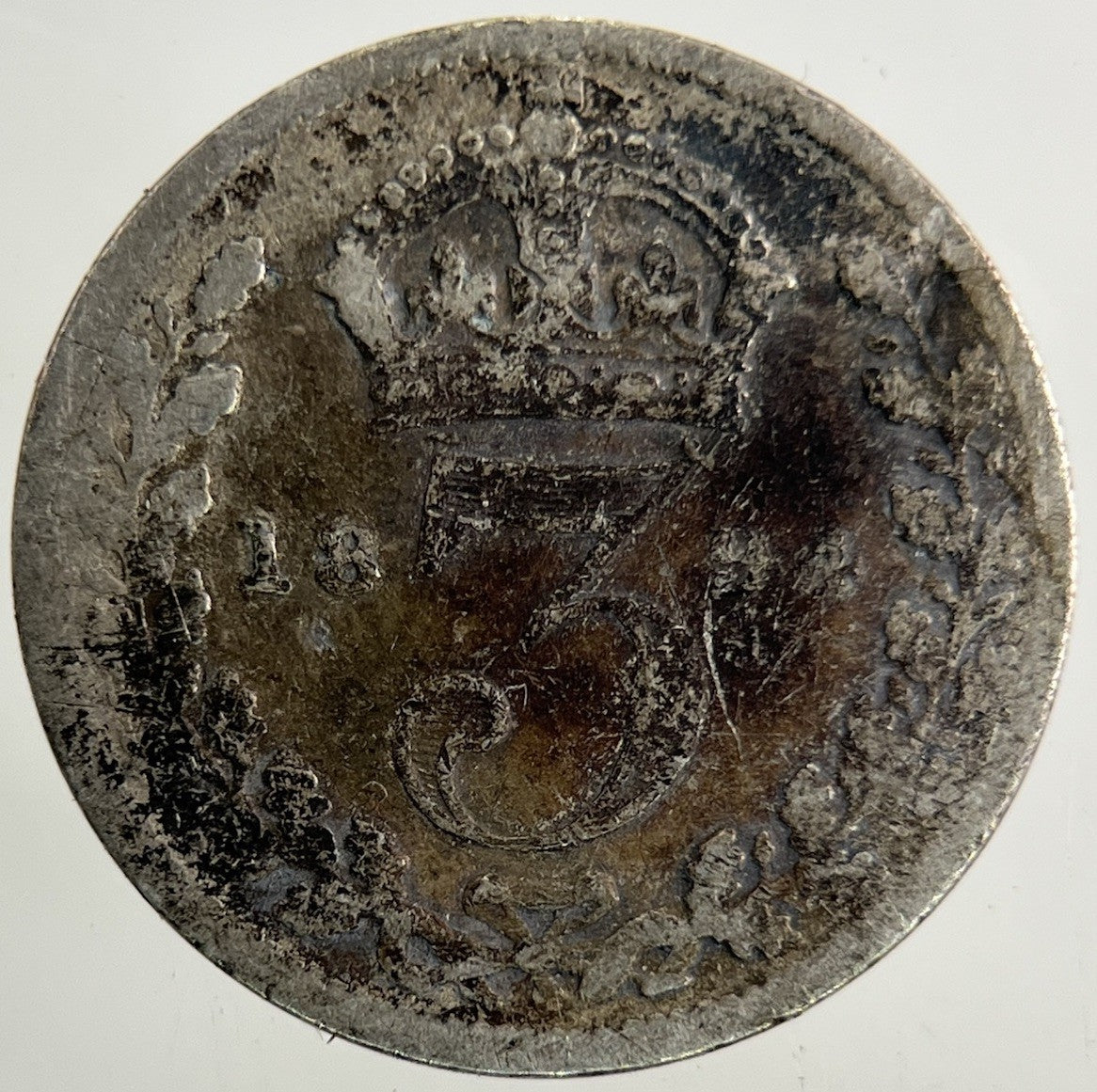 1894 Victoria Threepence Silver Coin | Fair Grade