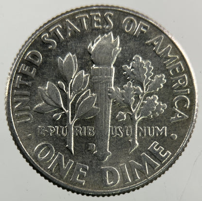 1964 - D US USA Roosevelt Dime Silver Coin | Fine Collectable Grade