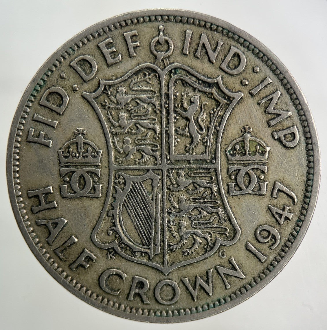 1947 George VI Half Crown Coin | Fine Collectable Grade
